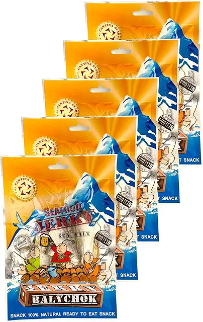 Cantina Star Balychok dry fish fillet pouches, pack of 5