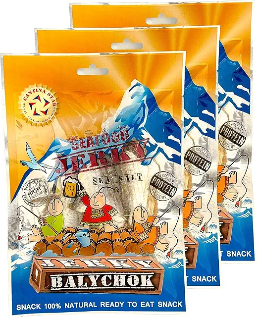 Cantina Star Balychok dry fish fillet pouches, pack of 3
